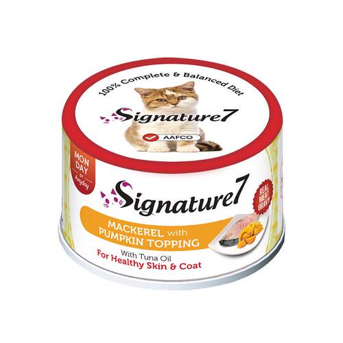 新加坡 Signature7心宠怀 小白罐●樱花罐●小金罐主食猫罐头 80g - 图3