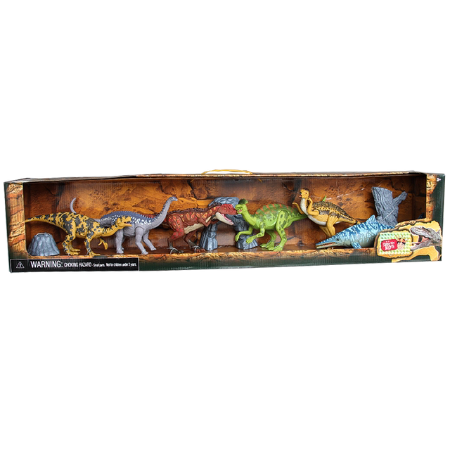 Children's toy boy's simulated dinosaur model gift box