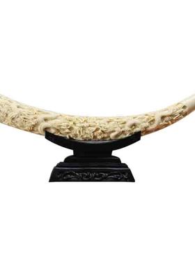 象牙树脂客厅春节复古招财工艺品