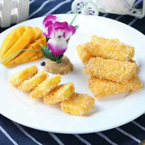 阿诺雪花香芒酥芒果派奶茶油炸小吃咖啡店酒店甜点小吃250克10个 - 图3