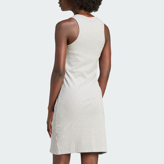 Adidas/阿迪达斯正品三叶草女士修身圆领无袖连衣裙IR5923