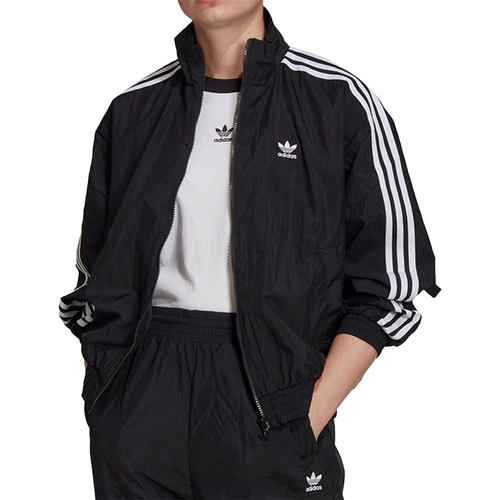 Adidas/阿迪达斯正品三叶草女子梭织立领运动夹克外套 GN2928 - 图3