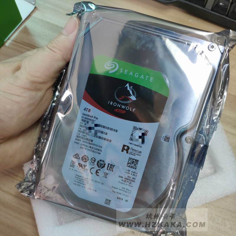 希捷 ST4000NE001 酷狼pro 4TB NAS网络存储服务器专用硬盘 5年保 - 图0