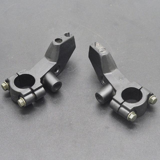 Motorcycle mirror seat Jialing JH125 old style reflector mounting seat handlebar seat front brake clutch handle seat