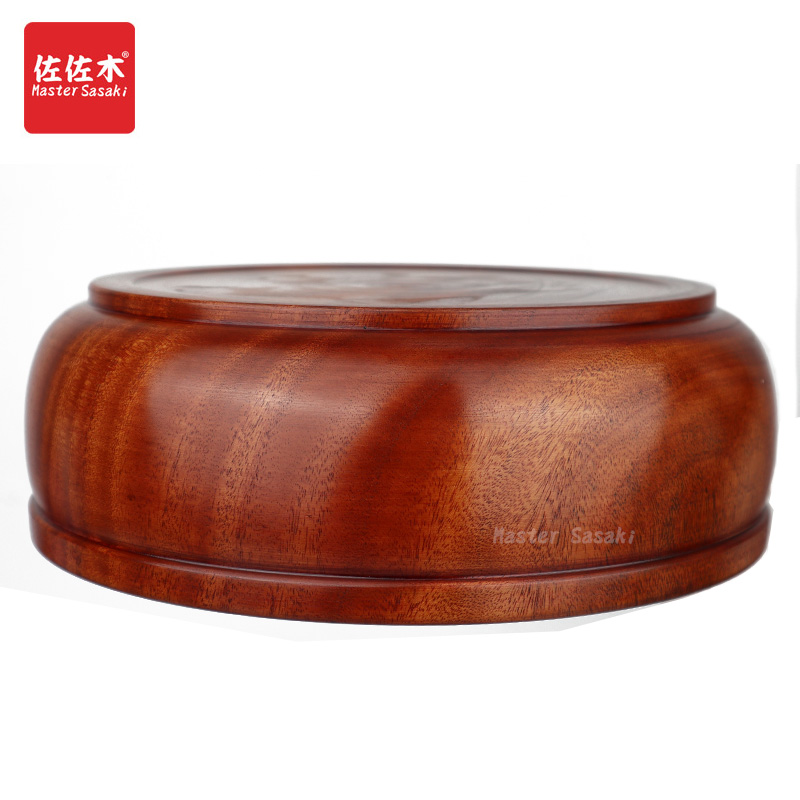 包邮木制红木实木整木超大木碗木盆揉面盆菜盆果盆汤盆脸盆隔摔 - 图0