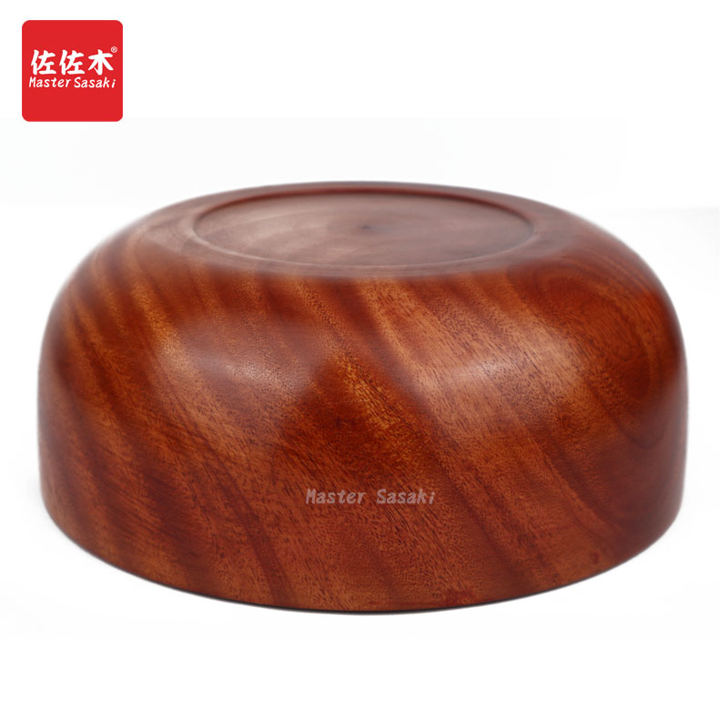 包邮木制红木实木整木超大木碗木盆揉面盆菜盆果盆汤盆脸盆隔摔 - 图3