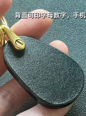 适用大众汽车钥匙扣真皮挂件