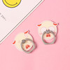 Creative piggy personality strong three-dimensional male and female ring buckle