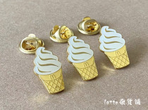 McDonald Badge Pins Pins McDonald Mini Ice Cream Shape Badge Commemorative Badge Badge Badge Gift Badge