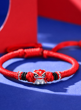 龙结故宫上新联名999足银小狮子