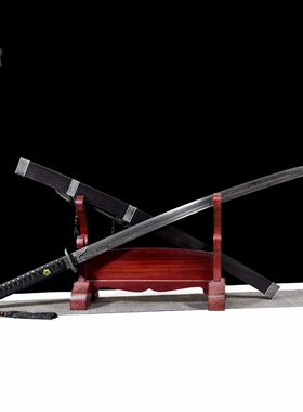 龙泉市花纹钢宝刀手工锻打绣春刀一体冷兵器装饰武侠工艺品未开刃