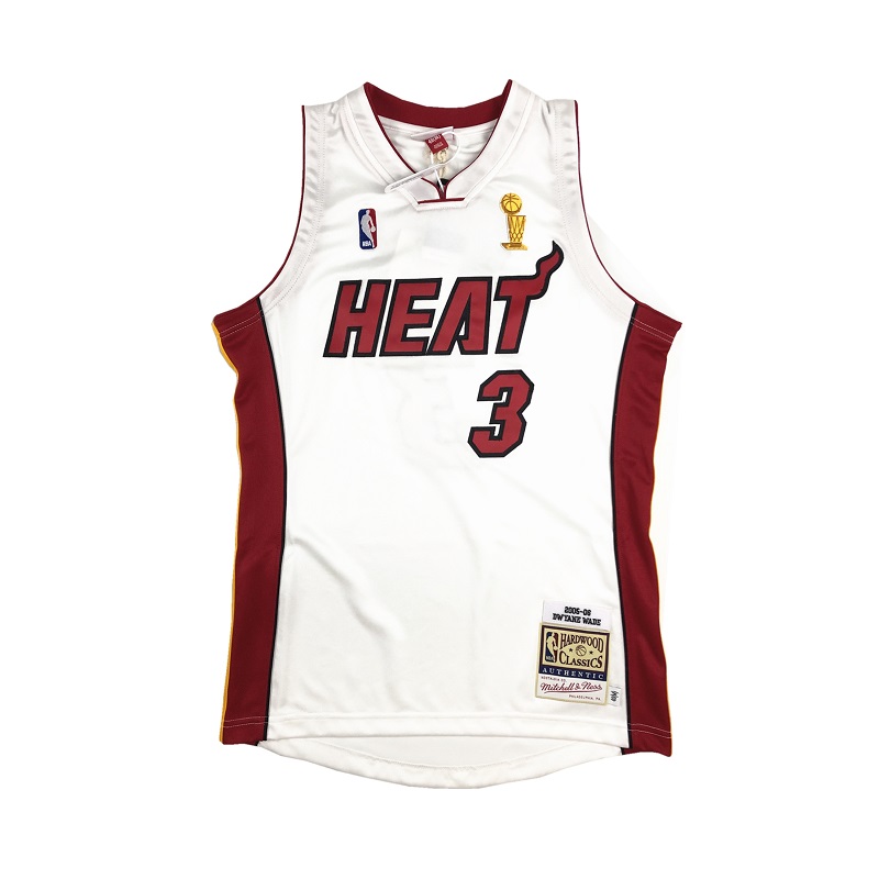 Mitchell&Ness MN 韦德 Wade 热火队总决赛冠军杯 球员版 AU球衣 - 图3