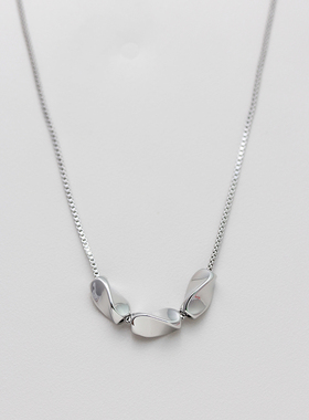 碎银百两简约气质项链