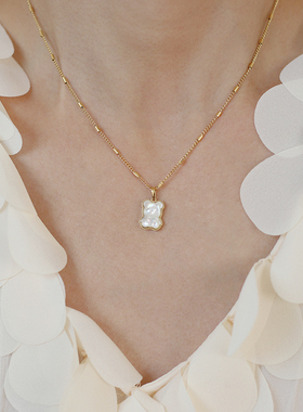 钛钢不褪色甜美风项链