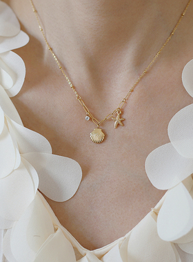 去度假吧~不褪色海星项链