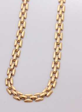 不褪色甜酷嘻哈风坦克链项链ins时尚欧美风潮酷颈链锁骨链