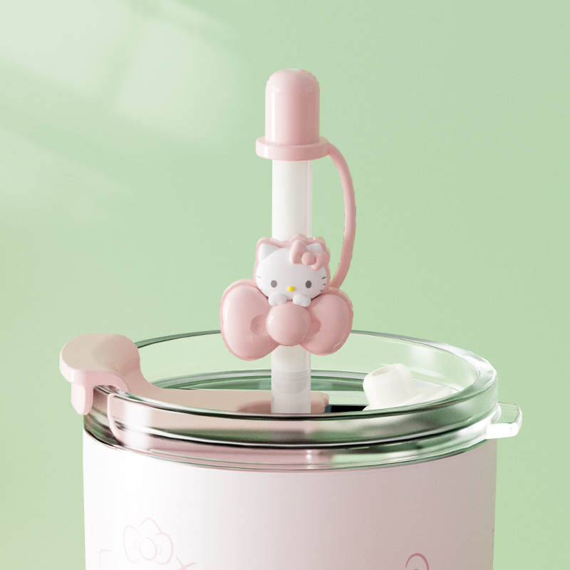 hellokitty保温杯学生女网红吸管杯成人咖啡杯316钢女友礼物杯子