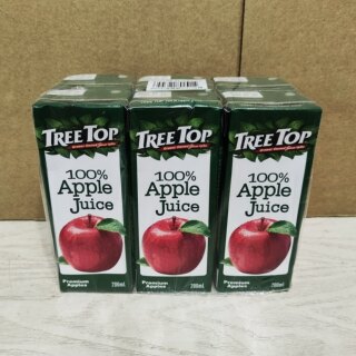 Purchasing agent for hong kong products tree top 100% apple juice 100% pure apple juice 200ml*6 boxes