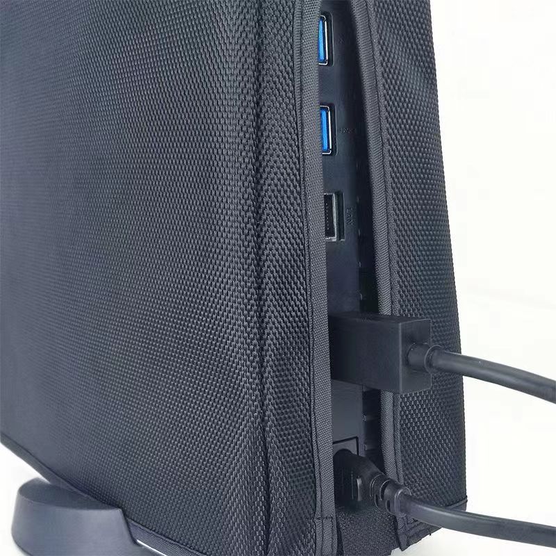 ps5防尘罩游戏主机slim保护套防潮Pro简约布套光驱数字版通用横版 - 图1