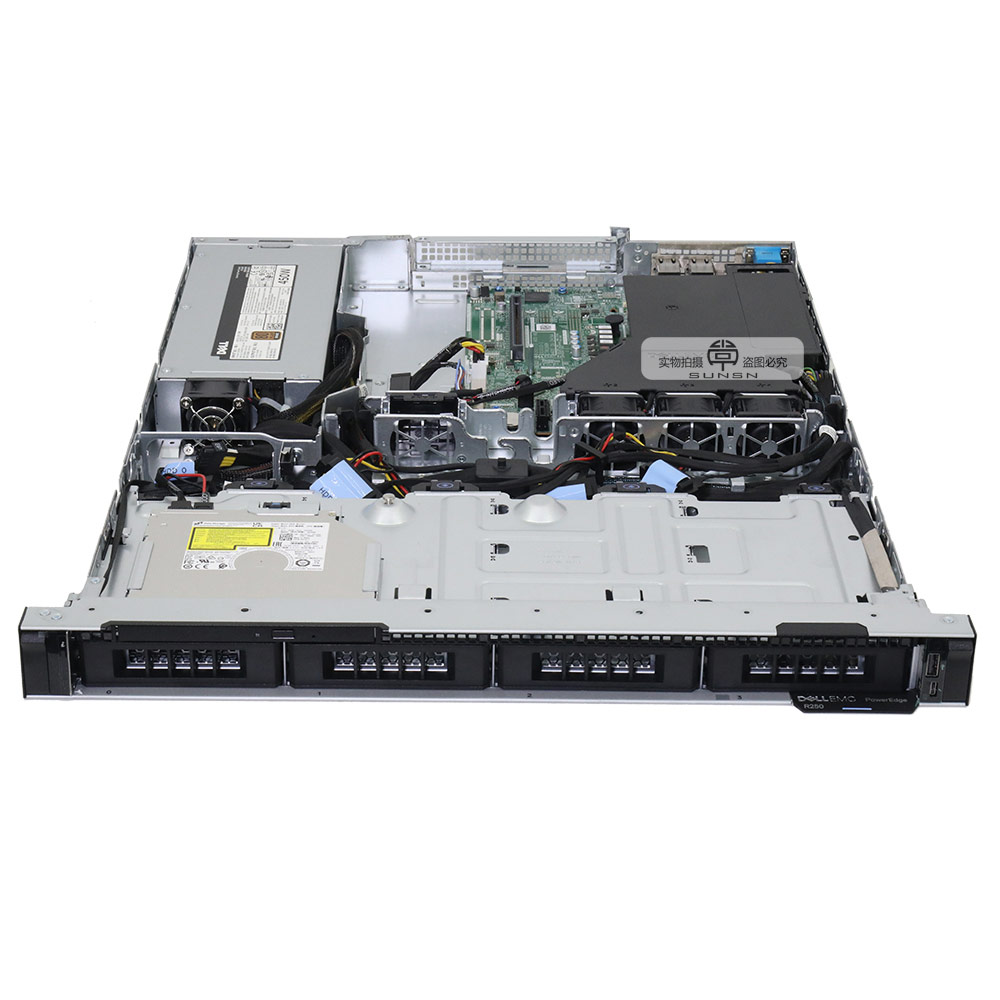 Dell/戴尔 R250服务器机架式1U单路企业级至强E-2324G主机全新-图2