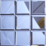 Черный цвет черный золотой стеклянный стеклянный мозаика