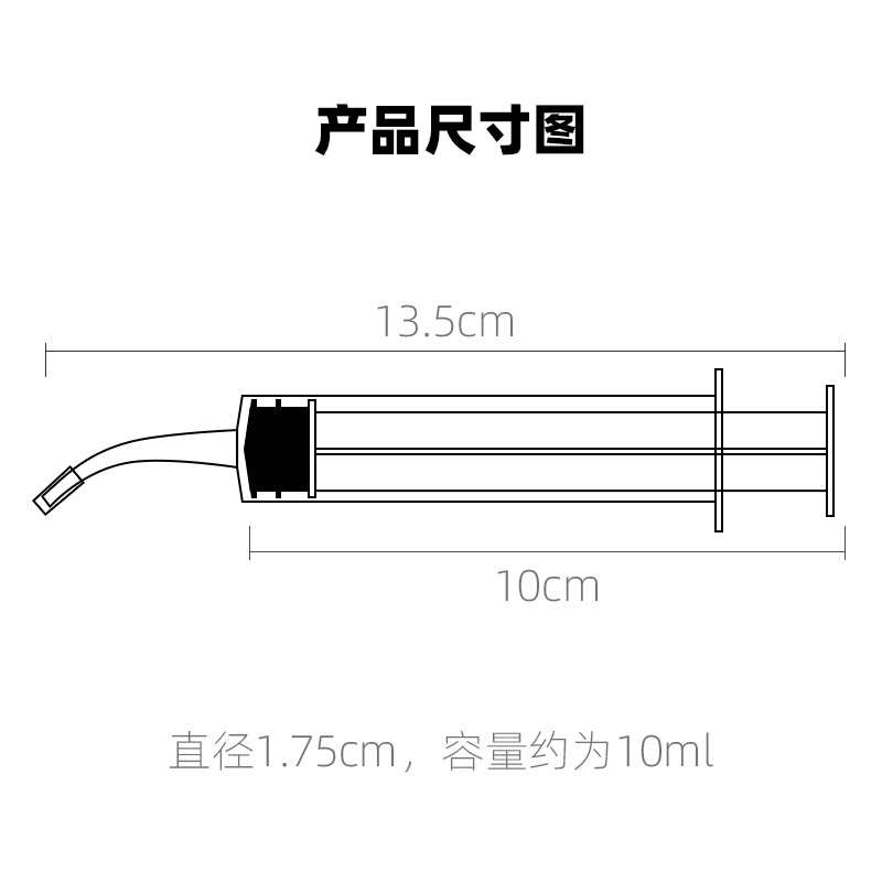 洗耳神器洗耳朵耳洞耳道吸水冲洗洗耳器洗耳球弯头注射器采耳工具 - 图1