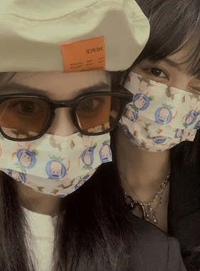 韩版茶色墨镜男士开车街拍大脸