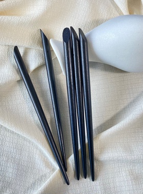 批发仿黑檀木主体发簪子女木簪发钗簪子筷子简约素簪配件材料DIY