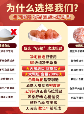 特级粗盐净宅大颗粒喜马拉雅粗盐