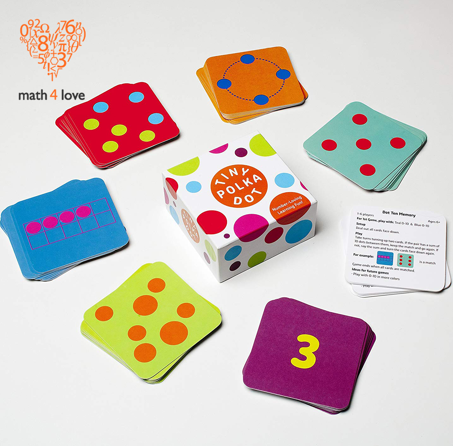 MathForLove数学思维圆点卡游戏盒子加减乘除计算儿童数学跳棋 - 图0
