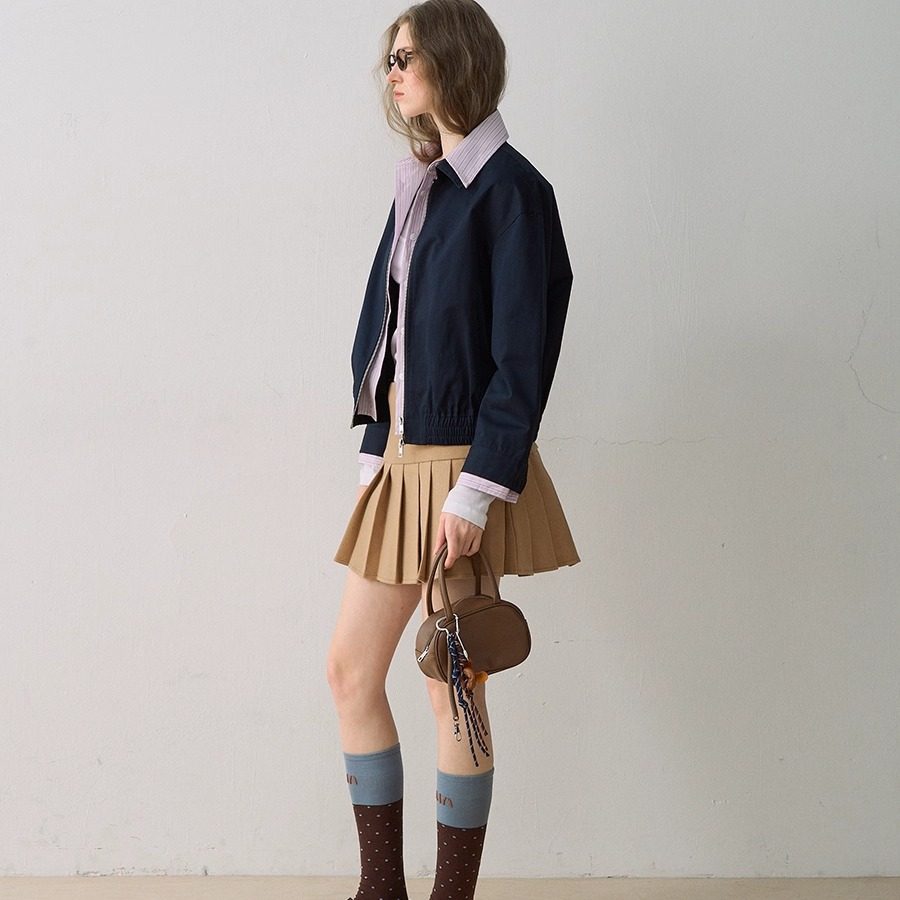 DeesseSicile美式老钱风假两件拼接衬衫通勤休闲百搭翻领外套上衣,淘宝优惠券,粉丝福利购,淘宝优惠卷