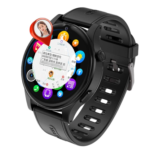 Мультяшный браслет, батарейка для часов для взрослых для школьников, есть синхронизация с телефоном, функция геолокации, сенсорный экран, для средней школы