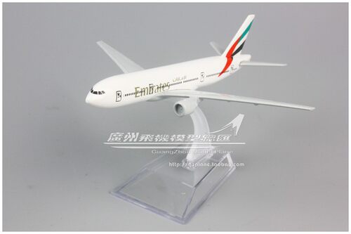 阿联酋航空 波音 B777 A6-ERT 合金金属 客机 仿真 飞机模型 16cm - 图2
