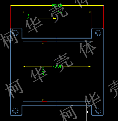 工控盒 塑料仪表外壳 塑料PLC导轨式机箱115*90*40mm(黑/白) - 图2