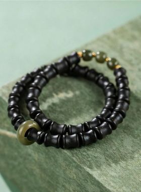 【芳宁】【凤鸣】合香珠女性国风手串正品单圈设计款竹节礼盒装