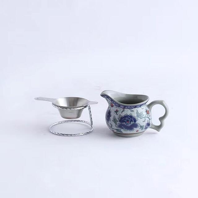 Qianshun ອັນດີງາມ porcelain ຄວາມອາດສາມາດຂະຫນາດໃຫຍ່ retro ຊາທະເລ
