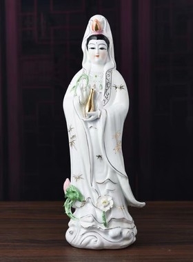 陶瓷南海观音菩萨站观音观世音