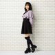 Japanese single women's lolita style sweet and cute corduroy suspender skirt with loose waist in spring, autumn and winter