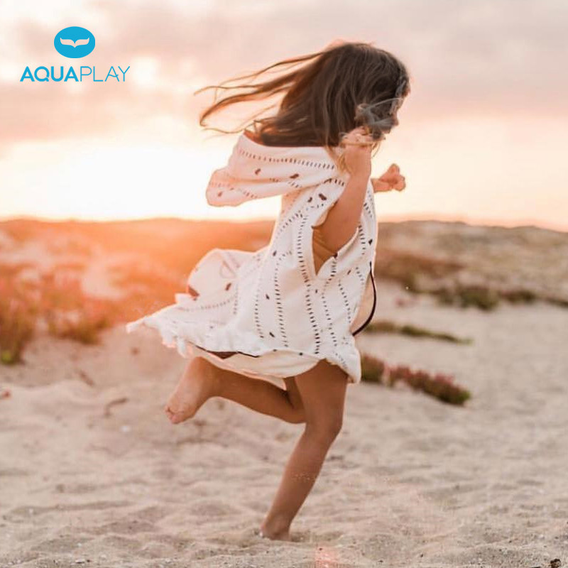 aquaplay儿童游泳训练斗篷成人宝宝浴袍吸水毛巾海边游泳浴巾,淘宝优惠券,粉丝福利购,淘宝优惠卷