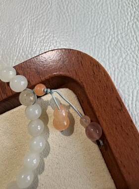 原创设计天然和田玉手串编号978多样性发货