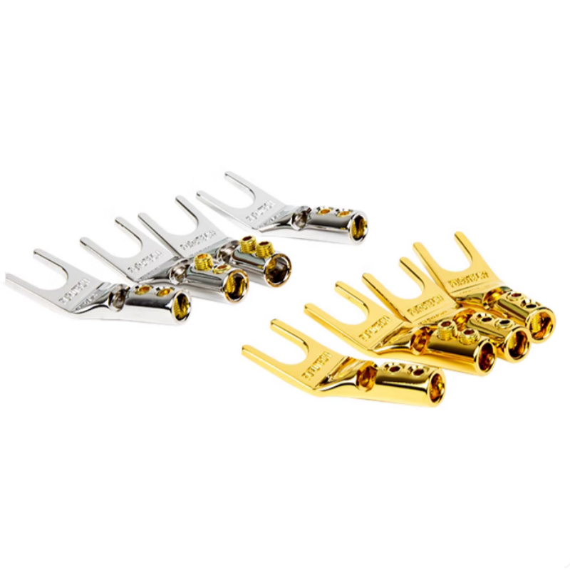 日本古河FURUTECH FP-201喇叭线Y插G/R镀金镀铑Y叉 音箱线插头,淘宝优惠券,粉丝福利购,淘宝优惠卷