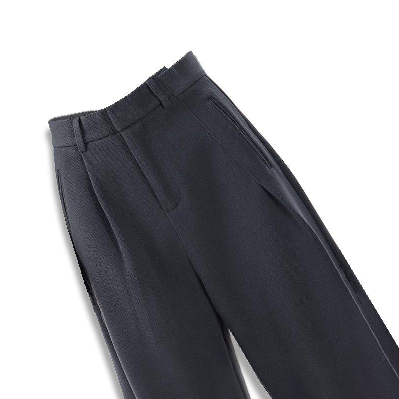 大码女装胖MM直筒高腰阔腿西装裤2025秋冬新款宽松显瘦休闲裤,淘宝优惠券,粉丝福利购,淘宝优惠卷