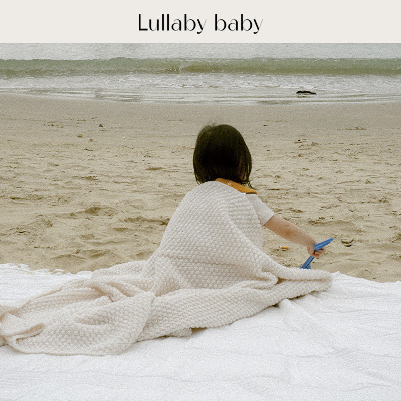 lullabybaby婴儿针织盖毯新生儿抱毯宝宝午睡毯沙发毯披肩毯春夏,淘宝优惠券,粉丝福利购,淘宝优惠卷