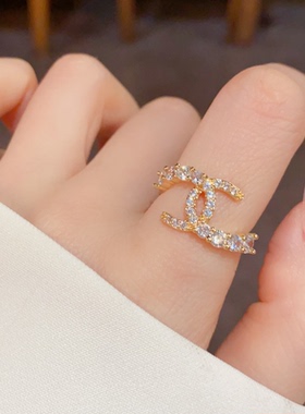 小香风珍珠轻奢高级感戒指