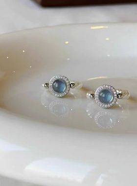 时尚个性珍珠食指戒指轻奢