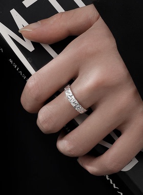 碎冰冰肌理褶皱轻奢高级感戒指