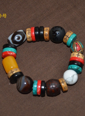 藏饰天然凤眼菩提三眼波西米亚