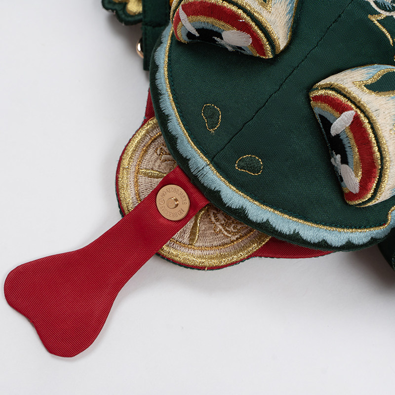 瞳莞原创金蟾万贯3.0趣味小包包精美斜挎单肩汉服包包2025夏季新,淘宝优惠券,粉丝福利购,淘宝优惠卷