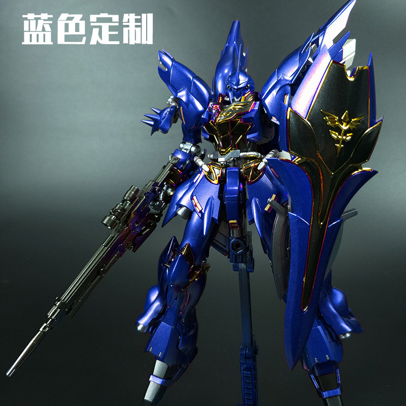 正品 模动魂 万代 合金着色 RG22 MSN06S新安洲高达拼装模型 - 图2