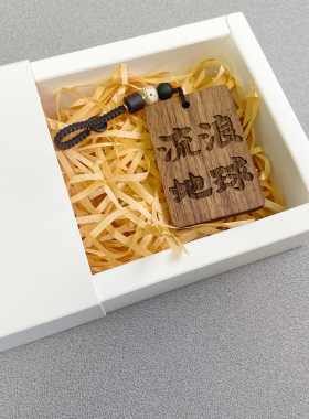 流浪地球周边文创 男士背包挂件钥匙扣汽车挂饰行李牌小众高级感